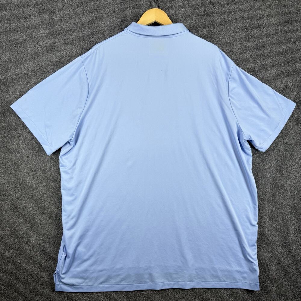 Polo Ralph Lauren Performance Polo Shirt Blue XXL Short Sleeve Stretch - Picture 5 of 6